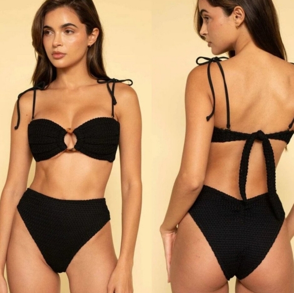 New!Montce Crotchet Lulu Bikini Bottom - Picture 3 of 10